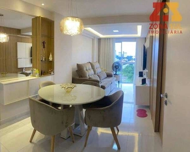 Apartamento com 2 dormitórios à venda, 55 m² por R$ 295.000 - Água Fria - João Pessoa/PB