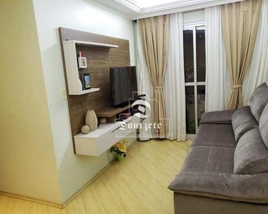 Apartamento com 2 dormitórios à venda, 56 m² por R$ 245.000,00 - Jardim do Estádio - Santo