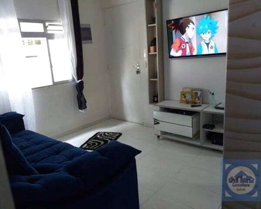 Apartamento com 2 dormitórios à venda, 60 m² por R$ 244.000,00 - Aparecida - Santos/SP