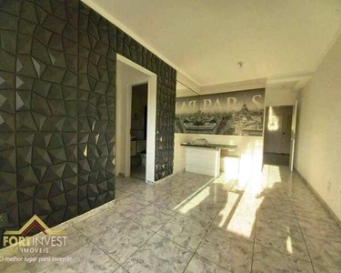 Apartamento com 2 dormitórios com sacada à venda, 55 m² por R$ 245.000 - Canto do Forte