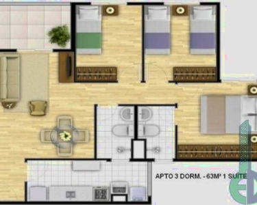 Apartamento com 2 quartos a venda em Cotia SP, comprar apartamento com 2 dormitórios a ven