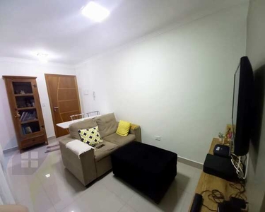 Apartamento de 2 dormitórios, 1 banheiro, 1 vaga, com 44m² em Vila Valparaíso, Santo André