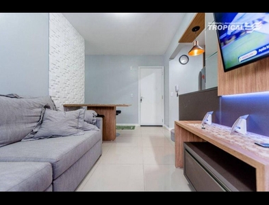 Apartamento no Bairro Passo Manso em Blumenau com 3 Dormitórios (1 suíte) e 68 m²