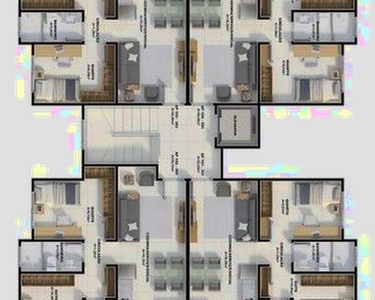 Apartamento para venda tem 54 metros quadrados com 2 quartos em Nova Palhoça - Palhoça - S