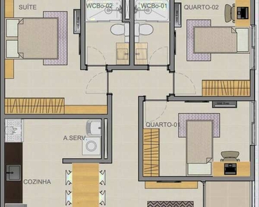 APARTAMENTO RESIDENCIAL em JOÃO PESSOA - PB, BESSA