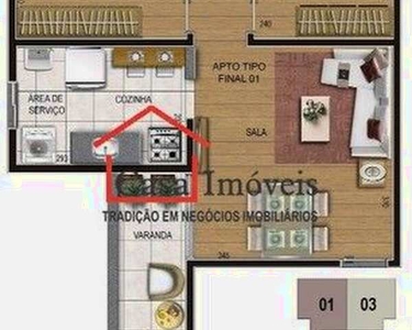 BELO HORIZONTE - Apartamento Padrão - Alto Caiçaras