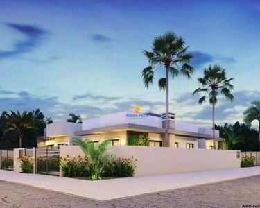 Casa a 650 metros da praia com 3 dormitórios à venda, 58 m² por R$ 299.000 - Princesa do M