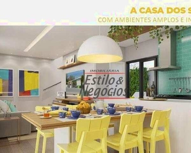 Casa com 2 dormitórios à venda, 72 m² por R$ 285.000,00 - Jardim Petrópolis - Cotia/SP