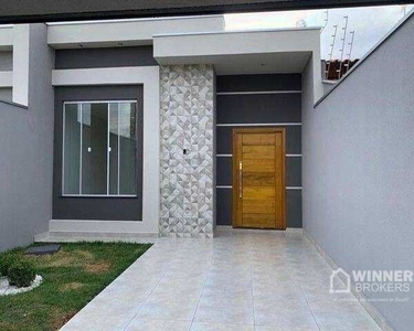 Casa com 3 dormitórios à venda, 85 m² por R$ 298.000,00 - Alto da Boa Vista - Londrina/PR