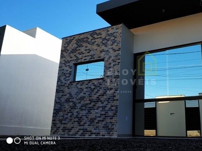Casa moderna com 2 quartos sendo 1 suíte para venda no Bairro Tomba - Feira de Santana/BA