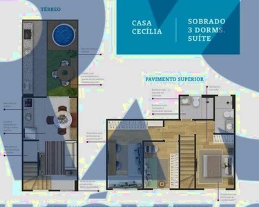 Casa Sobrado 65,63 m2 - Villa Flora - Americana