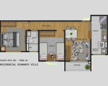 Em Obras Apartamento para venda tem 47 m² com 2 quartos no Jardim Nova Europa - Campinas