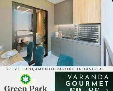 Green Park cotas de apartamento 2 e 3 dormitórios no Parque Industrial Zona Sul
