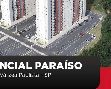 Lançamento Residencial Paraiso Apartamentos 48,8m2, 2 Dormitórios, 2 Vagas de Garagem