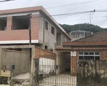 Vendo Casa Sobreposta Térrea, Imóvel Novo no bairro Chico de Paula em Santos- SP