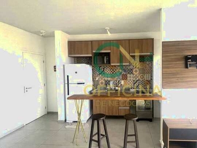 Apartamento 52m² 1 quarto, em Santos, lazer completo