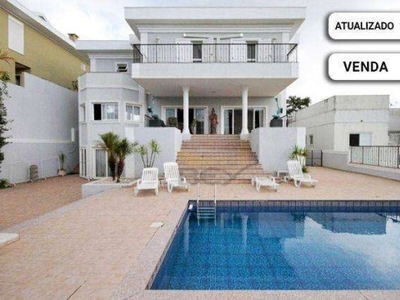 Casa com 9 dormitórios à venda, 780 m² por r$ 6.800.000,00 - alphaville 08 - santana de parnaíba/sp