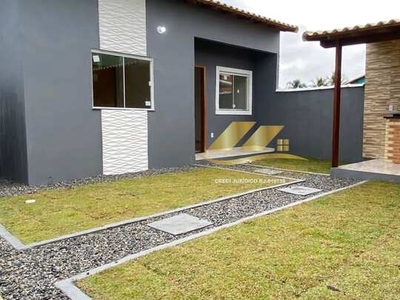 Linda casa pronta para morar com 2 quartos, piscina e área gourmet em Unamar - Cabo Frio