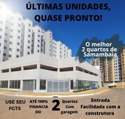 Apartamento 2 quartos com vaga de garagem