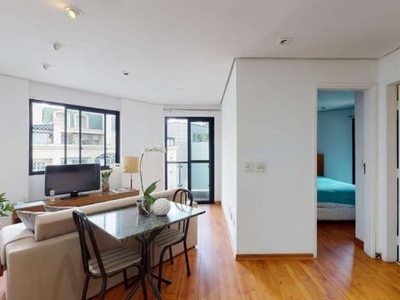 Apartamento com 1 quarto à venda na rua ouro branco, 150, jardim paulistano, são paulo, 41 m2 por r$ 402.800
