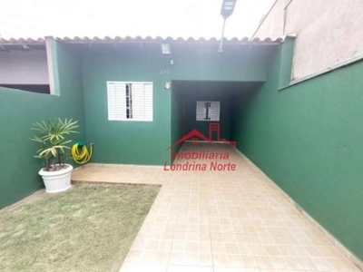 Casa com 3 dormitórios para alugar, 65 m² por r$ 1.200,00/mês - jardim são paulo - londrina/pr