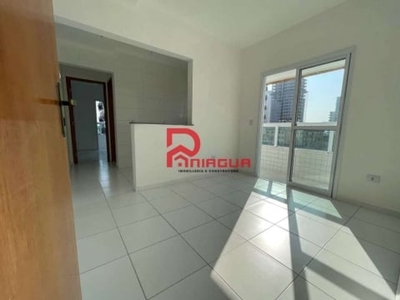 Flat com 1 quarto à venda na rua campinas, 461, boqueirão, praia grande, 41 m2 por r$ 280.000