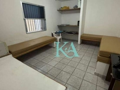 Kitnet à venda, 32 m² por r$ 160.000 - boqueirão - praia grande/sp