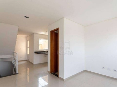 Sobrado com 2 dormitórios à venda, 100 m² por r$ 430.000,00 - parque novo oratório - santo andré/sp