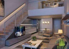 Loft com 1 dormitório à venda, 80 m² por r$ 772.255,44 - estreito - florianópolis/sc