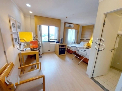 Apartamento à venda em Campo Belo com 25 m², 1 quarto, 1 suíte, 1 vaga