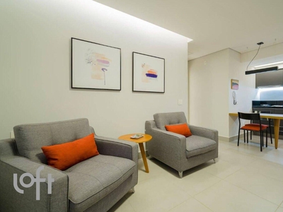 Apartamento à venda em Jardim América com 45 m², 1 quarto, 1 suíte, 1 vaga