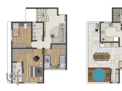 Apartamento à venda em Nova Suíssa com 93 m², 3 quartos, 1 suíte, 2 vagas