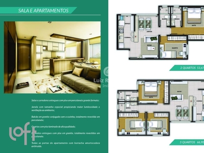 Apartamento à venda em Serra com 70 m², 3 quartos, 1 suíte, 2 vagas