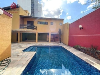 Casa com 5 dormitórios para alugar, 650 m² por r$ 9.750,00/mês - parque campolim - sorocaba/sp