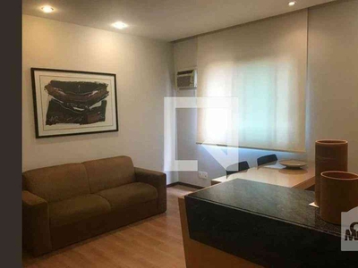 Apartamento com 1 quarto à venda no bairro Savassi, 45m²