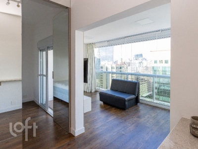 Apartamento à venda em Vila Olímpia com 54 m², 1 quarto, 1 suíte, 1 vaga