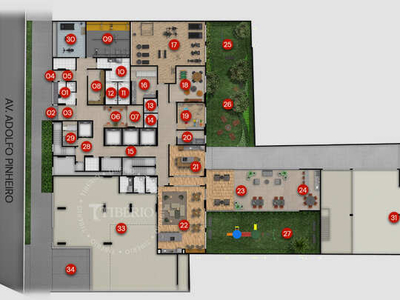 2 banheiro, 1 vaga na garagem, 275M² de Área Construída