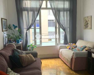 Apartamento 2 qtos, 1ª quadra da Praia de Icaraí