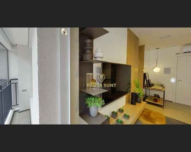 Apartamento com 1 dormitório, sala, varanda, cozinha, à venda, 32 m² por R$ 429.000 - Vila