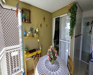 Apartamento com 58m², 2 dormitórios e 1 vaga de garagem