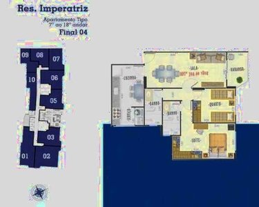 Apartamento para Venda em Juiz de Fora, São Mateus, 2 dormitórios, 1 suíte, 1 banheiro, 1