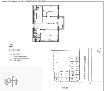 Apartamento à venda em Campos Elísios com 39 m², 2 quartos, 1 suíte, 1 vaga