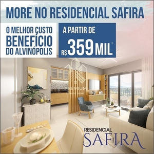 Apartamento em Alvinópolis, Atibaia/SP de 62m² 2 quartos à venda por R$ 358.000,00