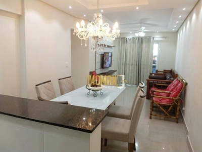 Apartamento em Boqueirão, Praia Grande/SP de 115m² 3 quartos à venda por R$ 599.000,00