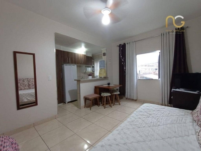 Apartamento em Campo da Aviação, Praia Grande/SP de 24m² 1 quartos à venda por R$ 184.000,00