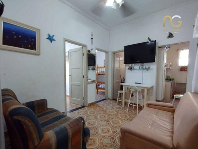 Apartamento em Cidade Ocian, Praia Grande/SP de 38m² 2 quartos à venda por R$ 204.000,00