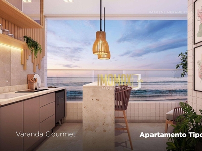 Apartamento em Boqueirão, Praia Grande/SP de 50m² 1 quartos à venda por R$ 291.300,00