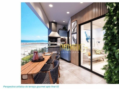 Apartamento em Boqueirão, Praia Grande/SP de 53m² 2 quartos à venda por R$ 350.200,00