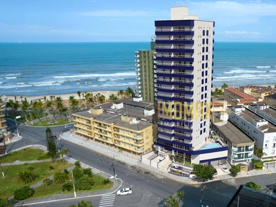 Apartamento em Boqueirão, Praia Grande/SP de 76m² 2 quartos à venda por R$ 488.000,00