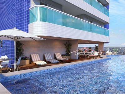 Apartamento em Boqueirão, Praia Grande/SP de 91m² 2 quartos à venda por R$ 499.000,00